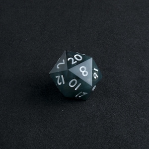 Alyconeus - handmade resin sharp edge polyhedral dice, DnD, D&D, RPG Dice, Dungeons and Dragons