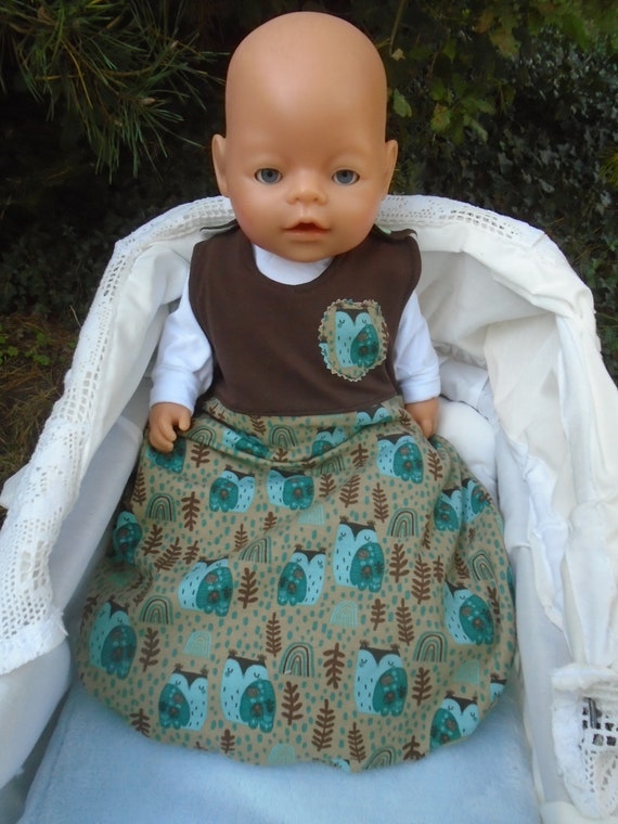 Doll Sleeping Bag Sleeping Bag hedwig for Dolls Around 43 Cm in Size. Outer Material Oeko tex Standard 100 Etsy UK