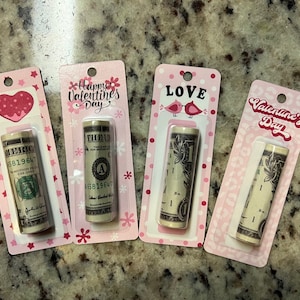 Valentine's Day Mini Money Card Holders | Set of 4 | Valentine's Day Money Holders | Gift for Kids | Cash Card Money and Gift Card Holder
