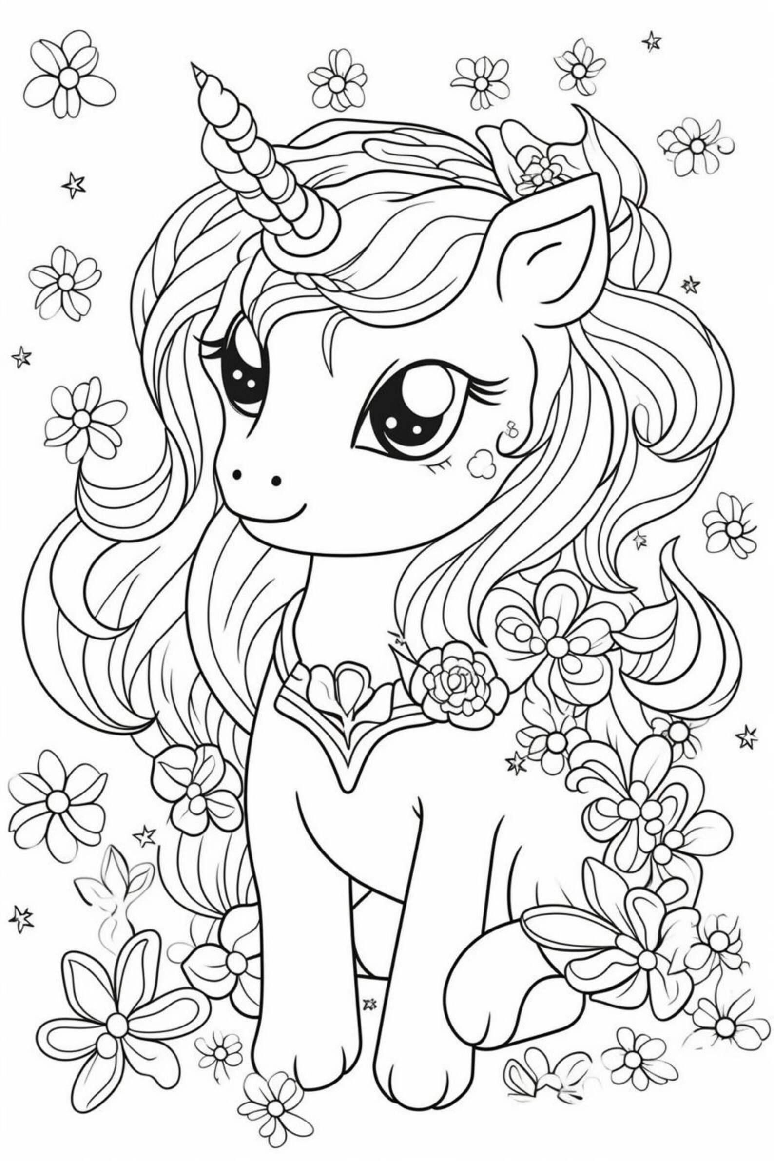 Adorable Unicorn Coloring Pages for Kids 88 Printable Pages Instant Digital Download Jpg - Etsy