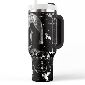 Throne of Glass Tumbler Stainless Steel Travel Mug SJM Universe Book Lover Gift & Reading Fan Collectible image 7