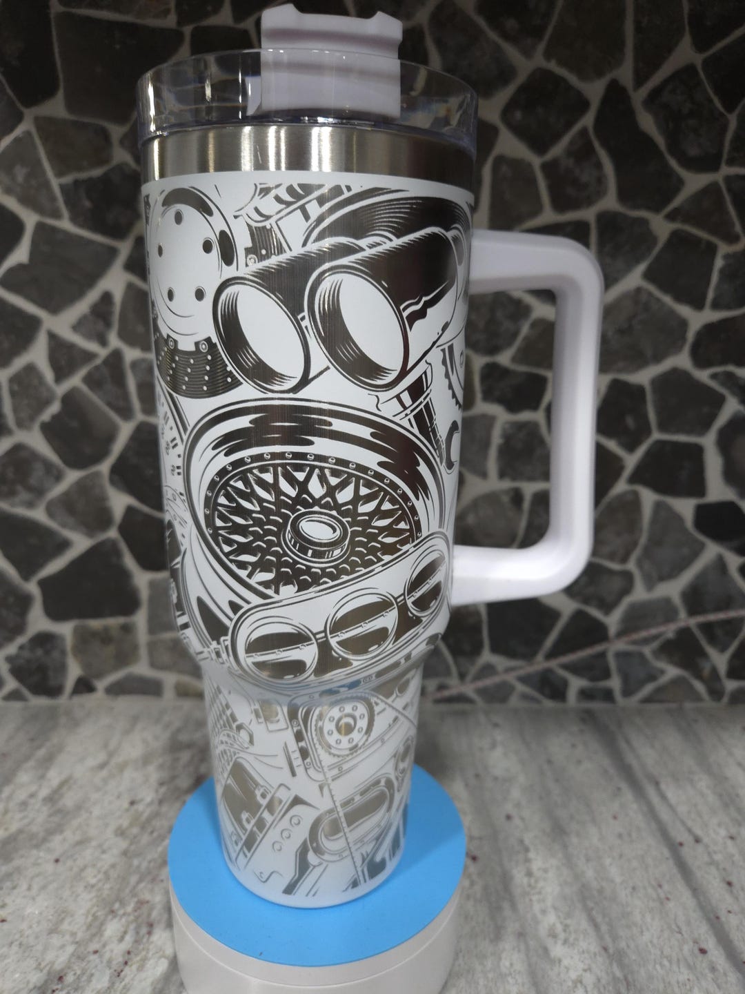 Piston Head Tumbler