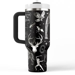 Throne of Glass Tumbler Stainless Steel Travel Mug SJM Universe Book Lover Gift & Reading Fan Collectible image 5