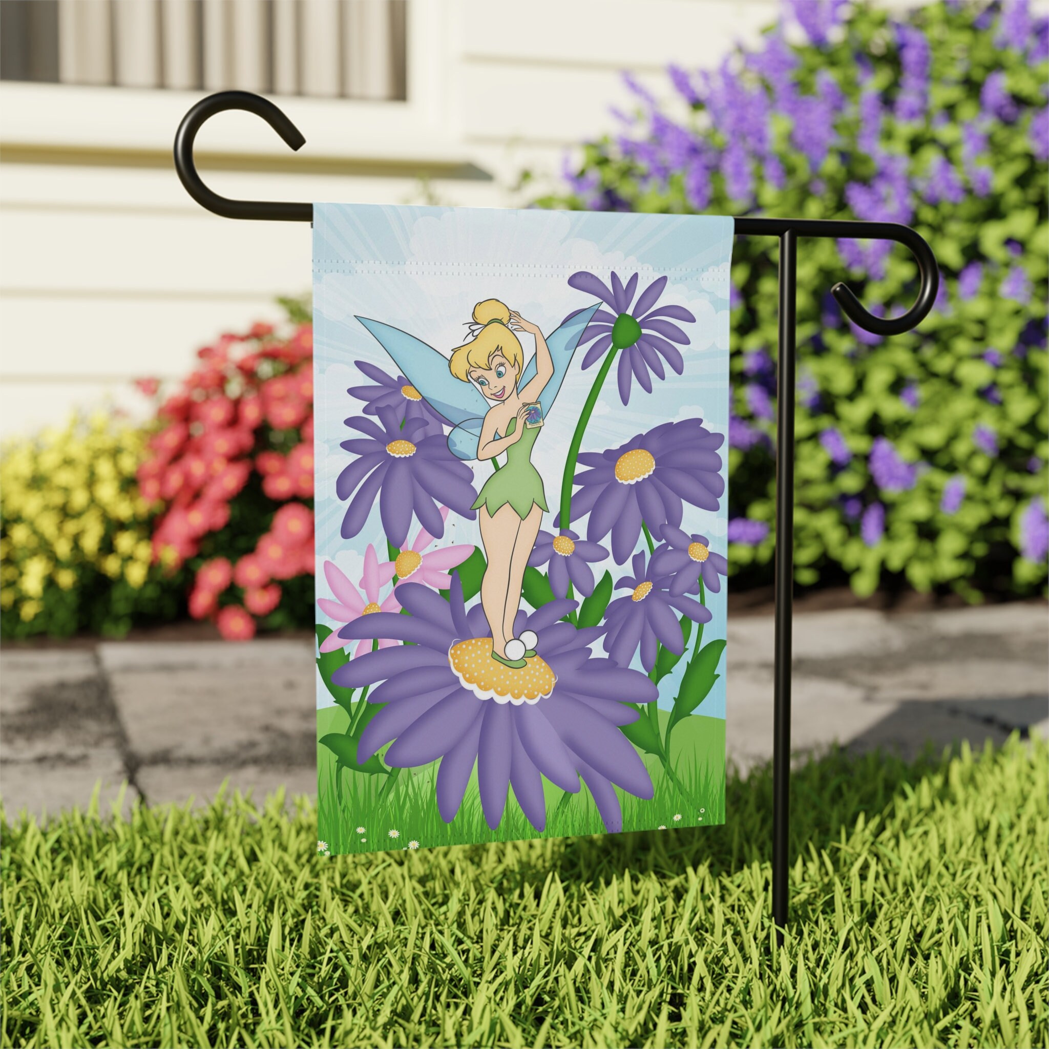 Disney Tinkerbell Home Banner, Unique Home and Garden Flag, Disney ...
