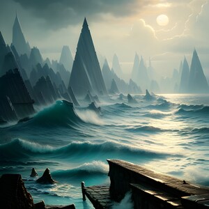 Forbidding -Digital Art- Great for Wall Art, Backgrounds, or Downloadable Print