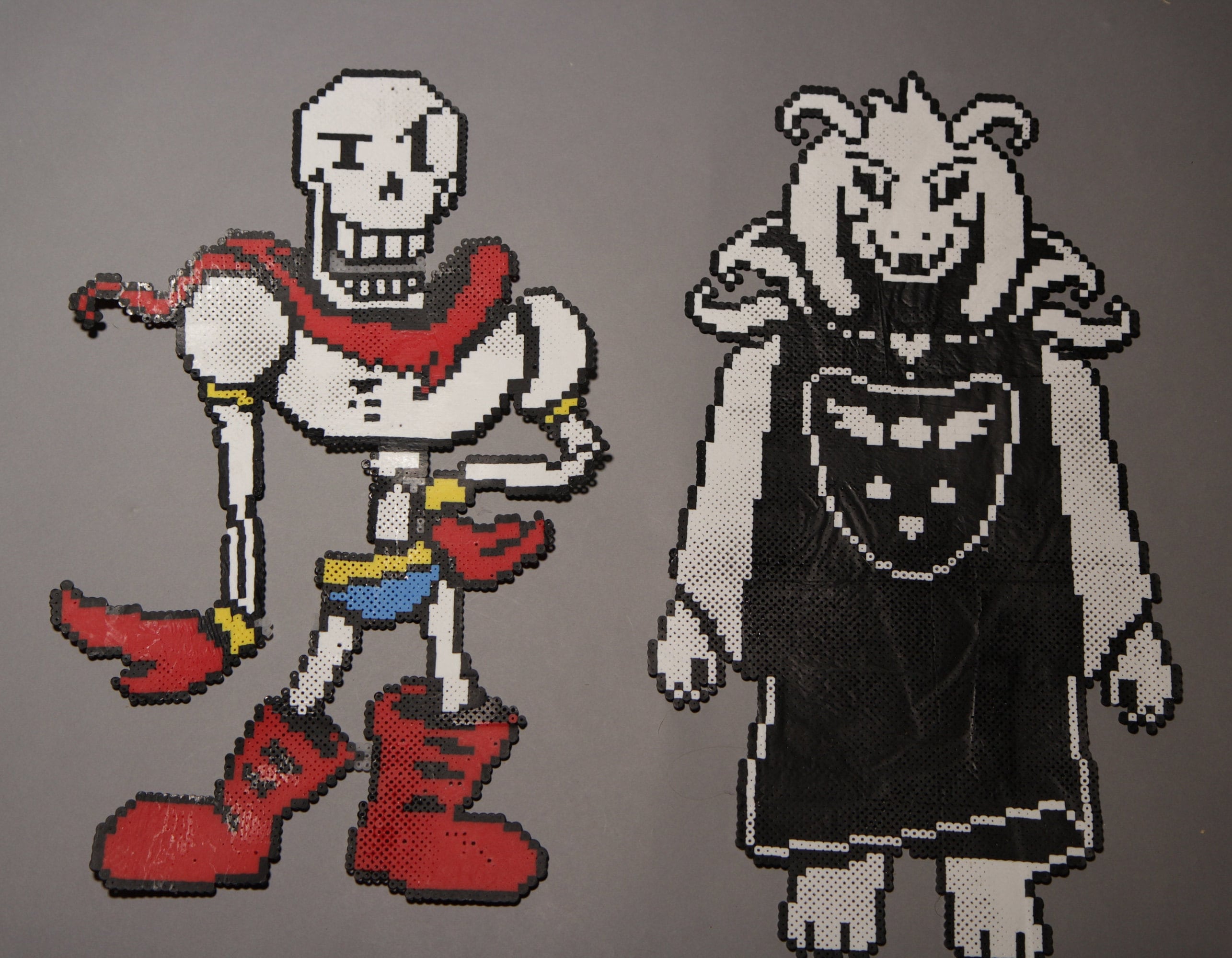 Undertale Perler Bead Pixel Art - Sans, Papyrus, Toriel, Undyne, Alphys,  Flowey