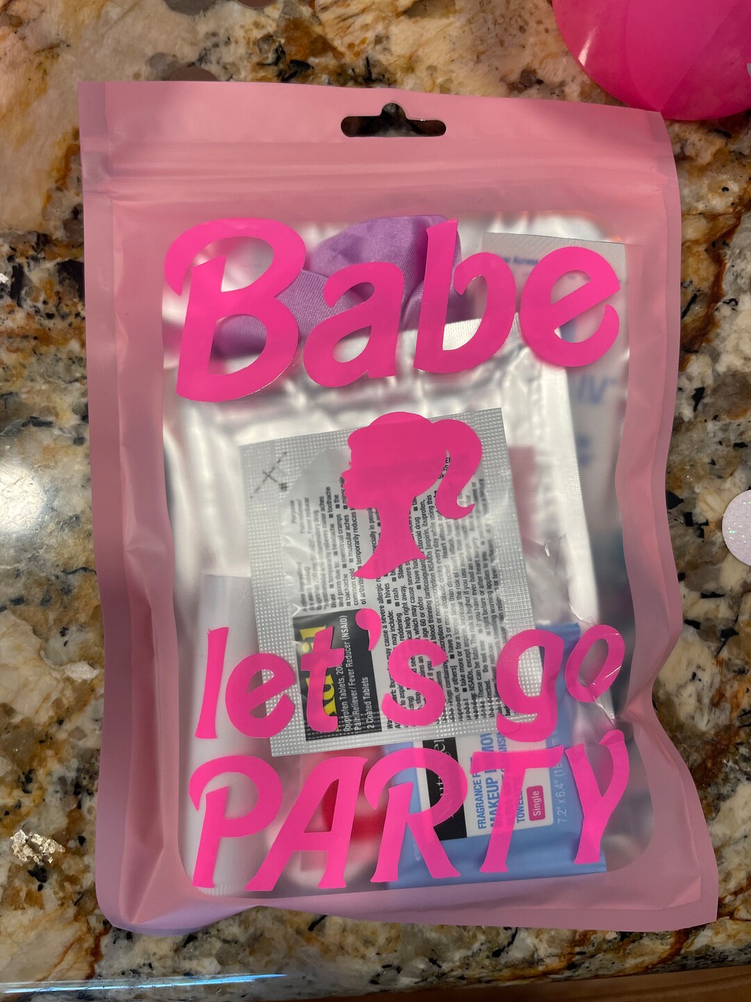 BARBIE Bachelorette Hangover Recovery Kits Barbie Bride - Etsy