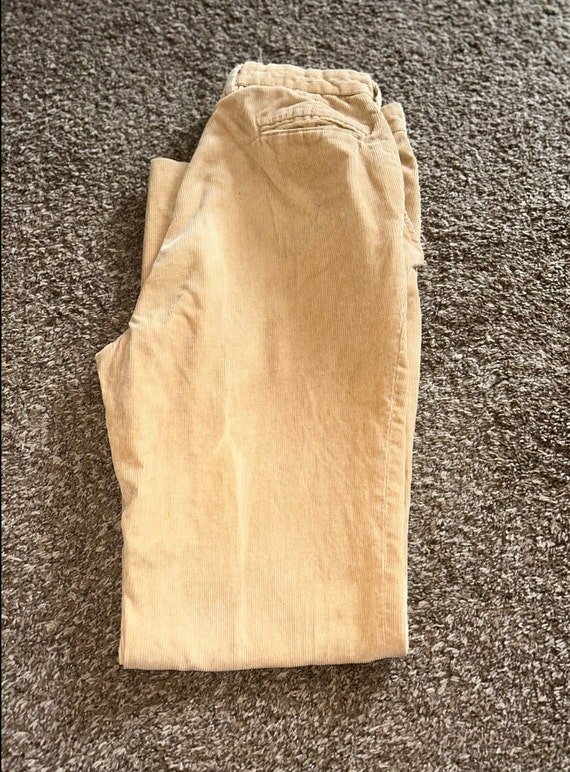 Men’s Vintage handmade courduroy slacks - image 3