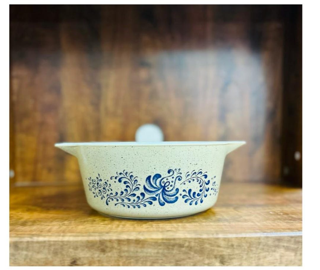 Vintage Pyrex Homestead 475-B 2.5 Liter Casserole Dish - Etsy