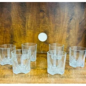 Bormioli Rocco 6 pc set old fashioned whiskey glasses