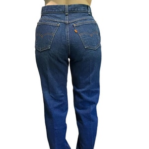 Vintage orange tab LEVIS misses jeans 12
