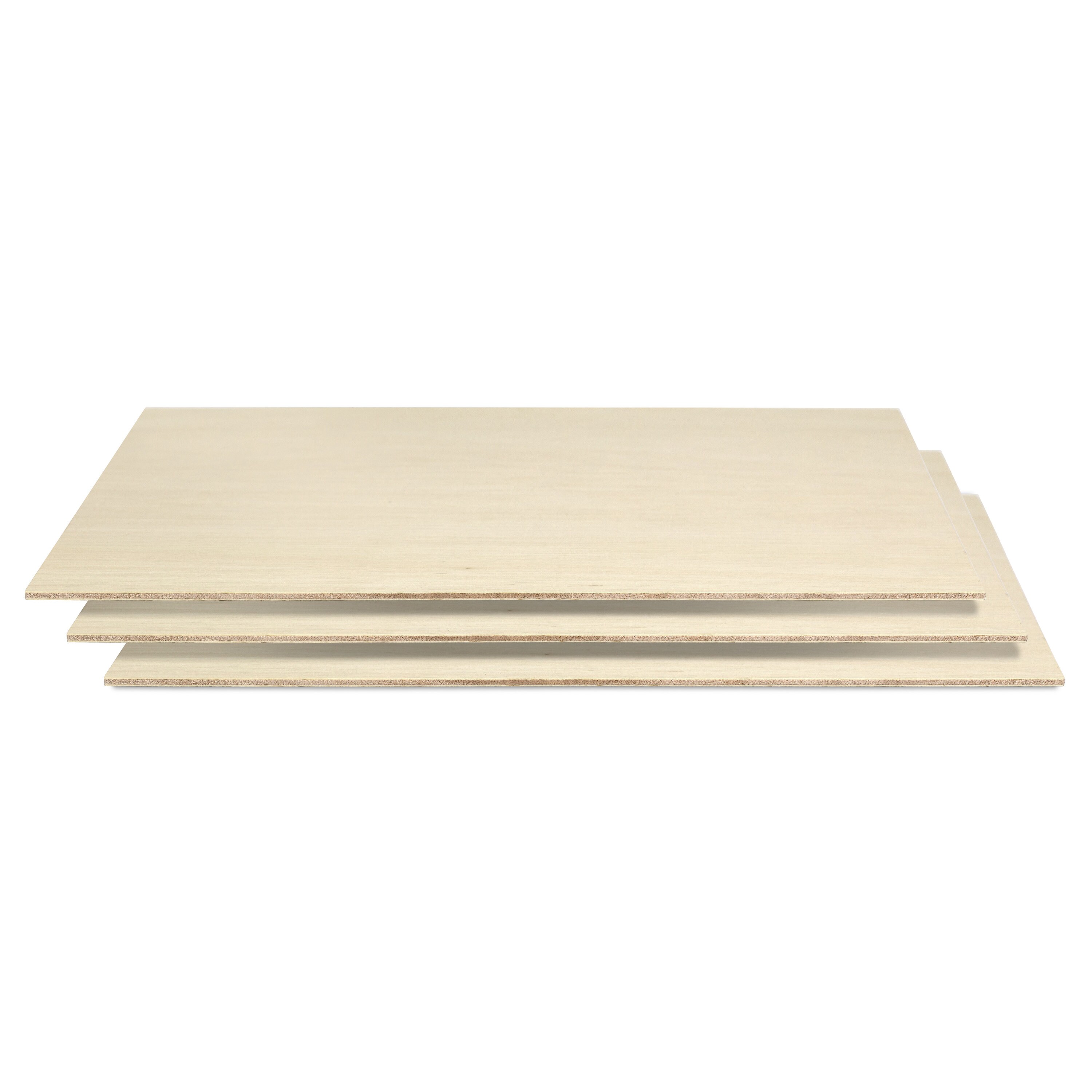 GDGDSY Basswood Sheets 12 x 12 Inch Unfinished Balsa Nepal