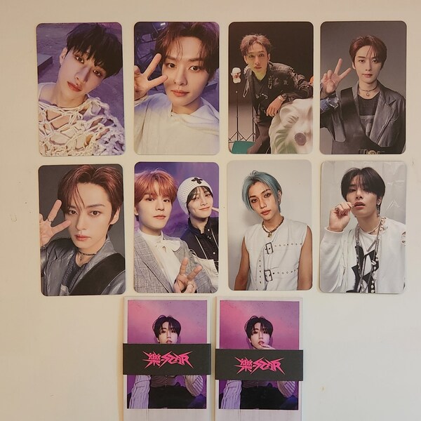 Various Official Kpop Photocards and Albums