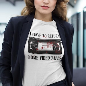 American Psycho Video Tapes Tee | Horror Movie T Shirt | Patrick Bateman Shirt