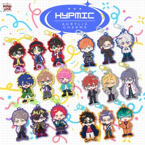 HypMic 2in Acrylic Charms