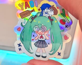 Rotten Girl Miku Holographischer Aufkleber