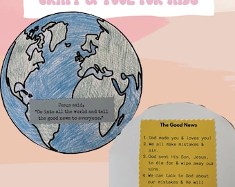 Great Commission Craft & Tool for Kids