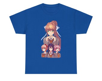 Doki Doki Literature Club T-shirt! - Etsy Doki Doki Literature Club T-shirt! - Etsy