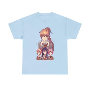 ¡Camiseta del Club de Literatura Doki Doki!