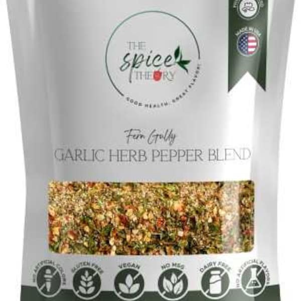 Homemade Garlic Herb Pepper Blend Fern Gully Spice
