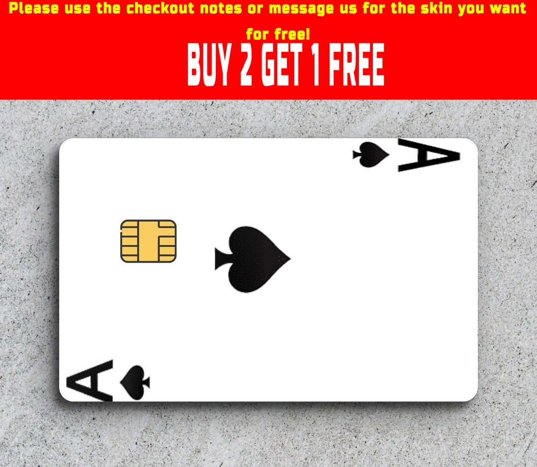 Ace Debit Card Cover Credit & Debit Card Skin Cover Etsy