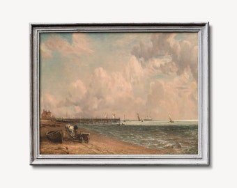 Download the High-Quality Digital Painting of Yarmouth Jetty (1822)