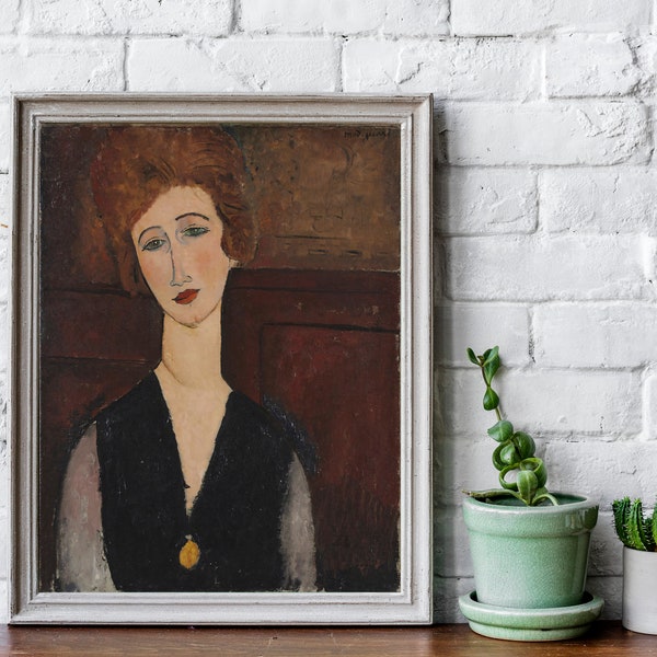 Amedeo Modigliani's Portrait of a Woman (digital download)