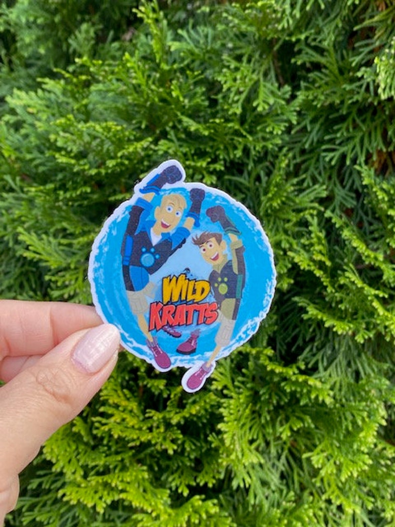 Wild Kratts, Water Bottle Sticker, Stickers, Laptop Stickers, Decals - Etsy