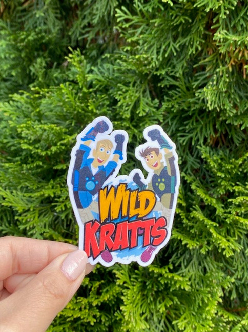 Wild Kratts, Water Bottle Sticker, Stickers, Laptop Stickers, Decals - Etsy