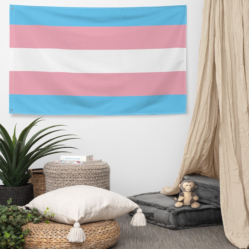 Trans Pride Flag - LGBTQ Pride, Trans Flag, Transsexual Pride, Csd Flag ...
