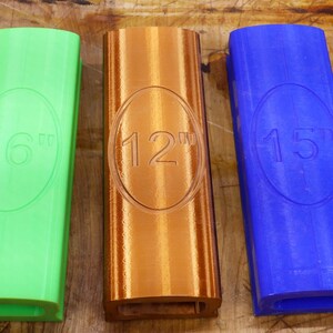 Digital Download, 7.25&quot; Guitar Radius Blocks, STL File to 3D Print your own