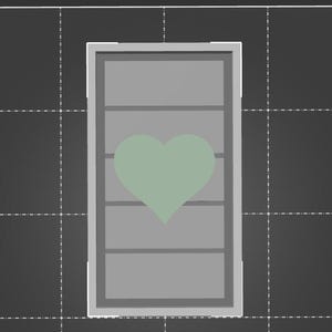 Heart Snap Bar Freshie STL, Instant Download, STL file only, 3D Printing