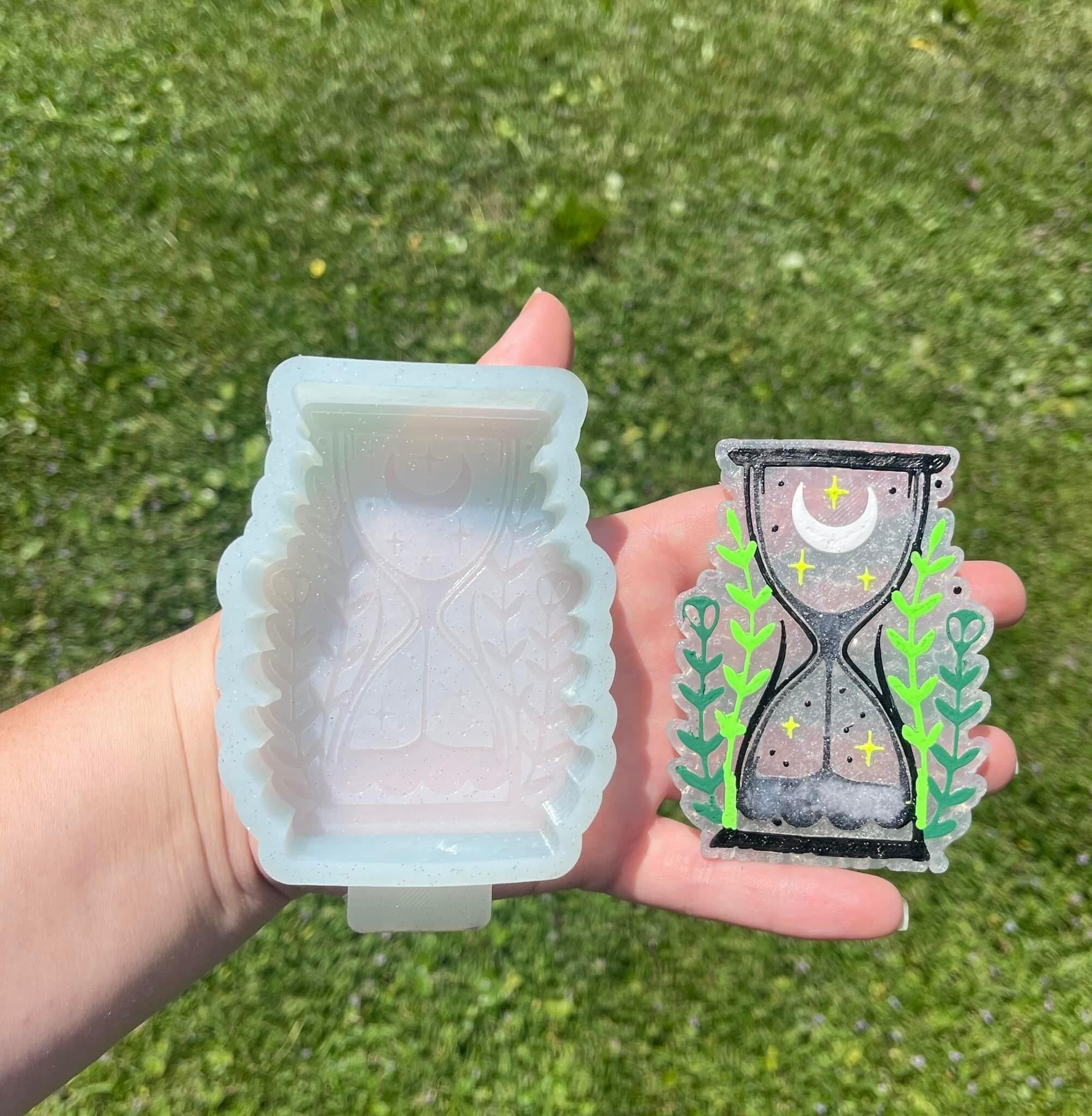 Hourglass Moldsilicone Mold Freshies Silicone Molds Etsy