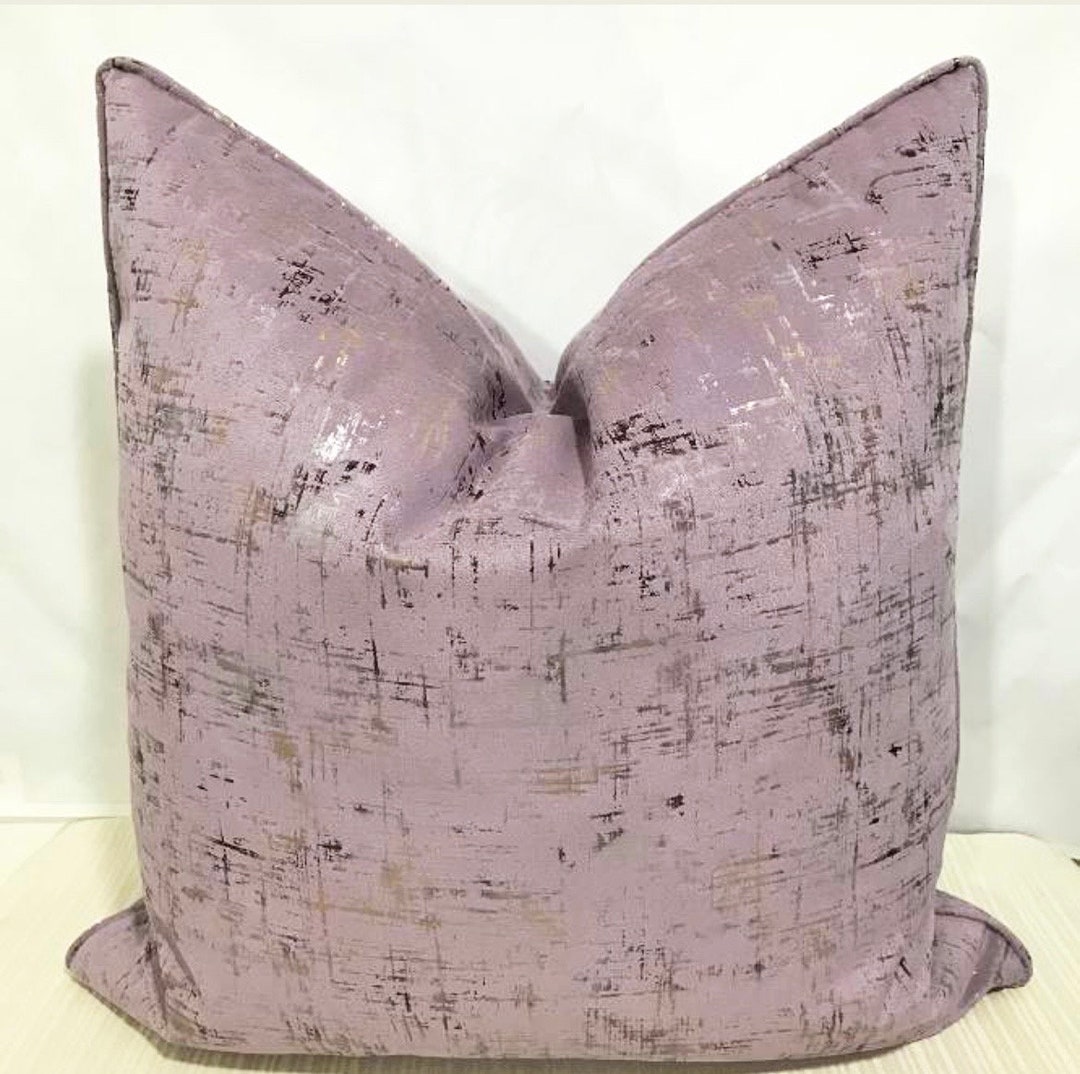 22x22 Lavender Pillow Case Light Purple Pillow Cover Spring Etsy