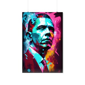 Street Art, Colorful Graffiti, Extra Large Wall Art, Graffiti Canvas Art, Living Room Wall Art, Banksy Canvas, Republican, Democrat, USA