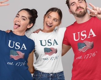 USA Flag Shirt, 4th of July Shirt, Big USA Tshirt, USA Comfort Colors Shirt, Comfort Colors Usa Flag Tee, Usa Comfort Colors Tee, Usa Shirt