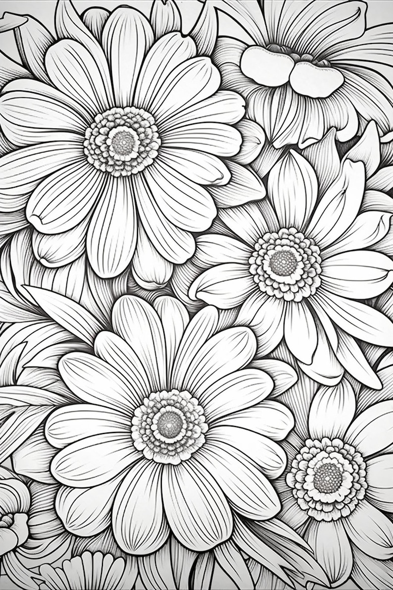 100 PAGES Adult Coloring Pages - Il 794xN.5016603007 Jykz 