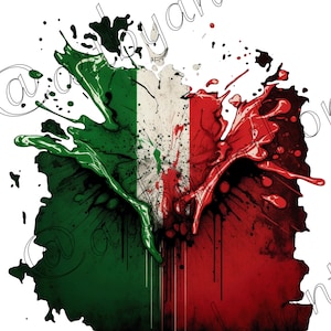 Italy Flag Svg | Instant Download | Love Italy | Cricut | Stencil | Flag Italy Clipart | Vector | Embroidery Patterns | Italian Flag Svg
