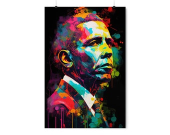 Street Art, Colorful Graffiti, Extra Large Wall Art, Graffiti Canvas Art, Living Room Wall Art, Banksy Canvas, Republican, Democrat, USA