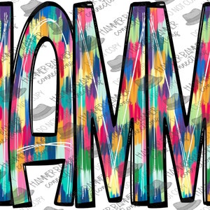 Tinta entremeada MAMMY, digital, design, png, sublimação, dtf, dia das mães