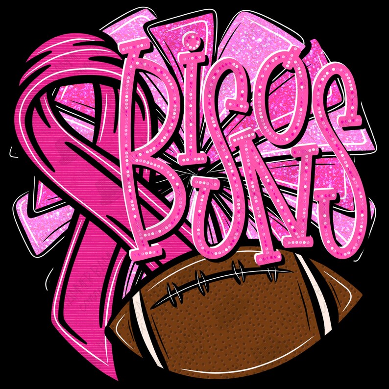 Bison, Design, Png, Sublimation, Dtf, Football, Mascot,pink Out - Etsy