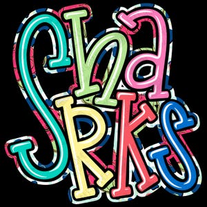 Haaien, ontwerp, png, sublimatie, dtf, mascotte