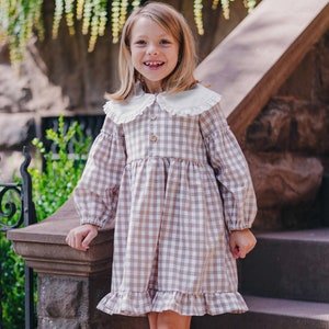 FINAL SALE Spring cottagecore dress for girls 3-8 years old for casual, school and other occasions Gift for girls image 9