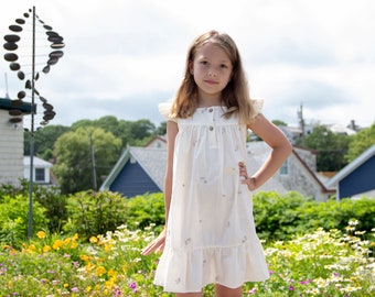 Toddler's dress for the heat | Girls sleeveless dress for special occasions and everyday wear for kids 2-6 years old