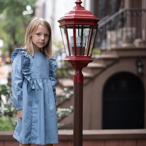 FINAL SALE Spring girl dress for 3-8 year old girls perfect for casual, school and special occasions Gift for girls image 9
