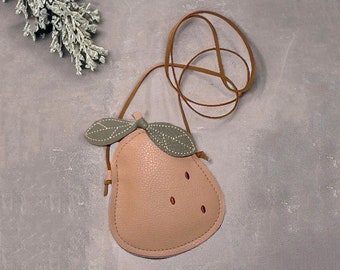 FINAL SALE | Store CLOSING | Kids Pear Mini Purse Bag - Durable and Functional Pear Shaped Purse for Toddlers | Thanksgiving