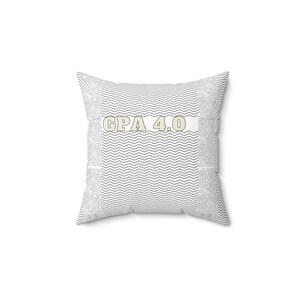 Spun Polyester Square Pillow
