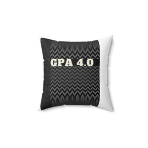 Spun Polyester Square Pillow