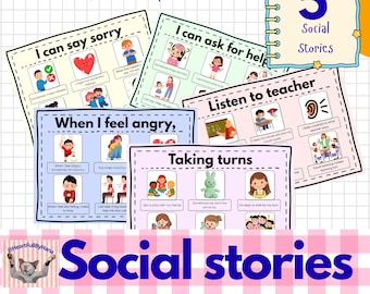 Social Stories, Special Education, Autism Support (PDF)