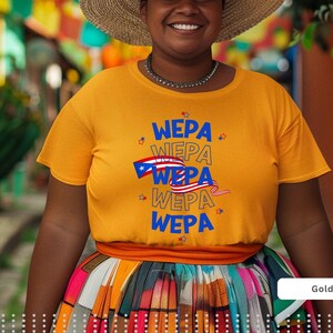 Hispanic Heritage Month Wepa Unisex Latinx Shirt, Cultural Celebration Tee, Spanish Pride Top, Diversity Gift
